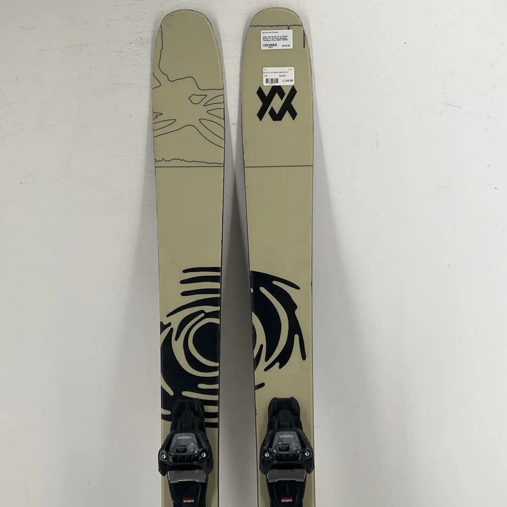 2026 Volkl Revolt 101 w/ Marker Griffon 13 TCX Demo Bindings - Image 5