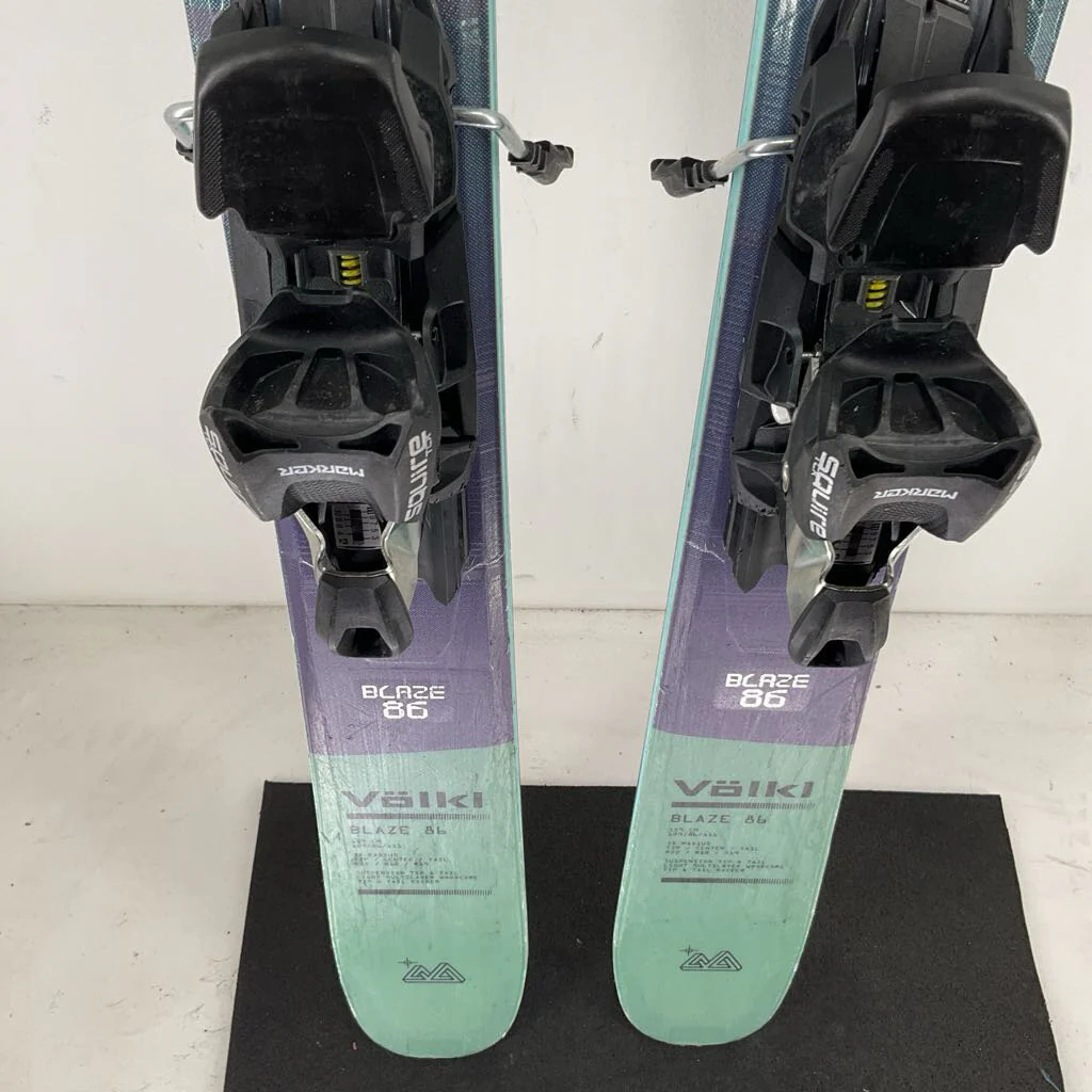 2026 Women's Volkl Blaze 86 w/ Marker Squire TCX 11 Demo Bindings - Image 22