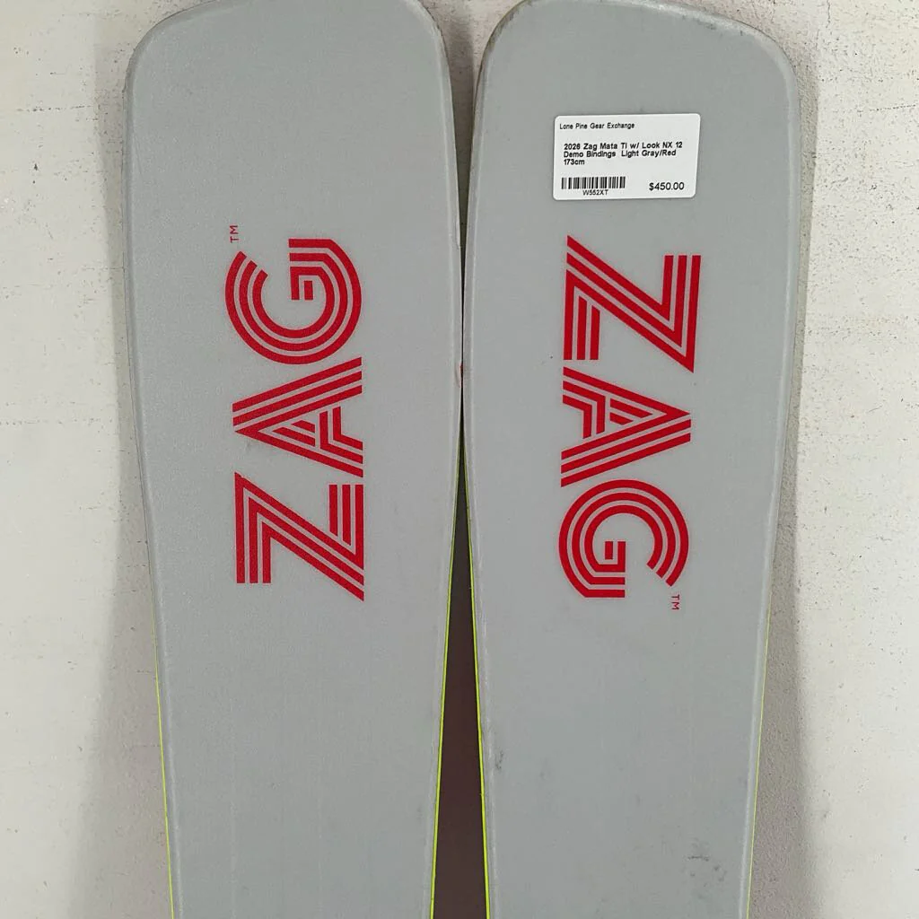 2026 Zag Mata Ti w/ Look NX 12 Demo Bindings - Image 11