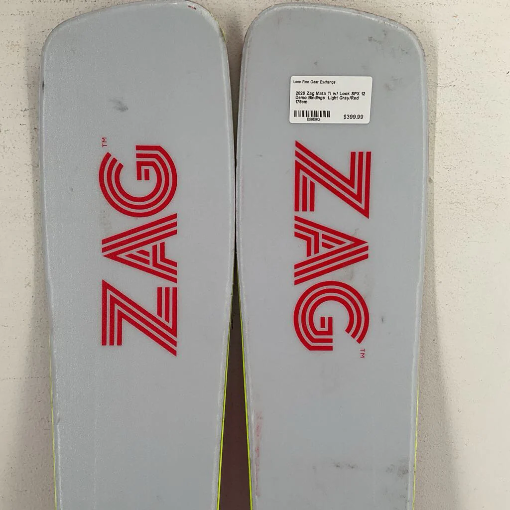 2026 Zag Mata Ti w/ Look SPX 12 Demo Bindings - Image 3