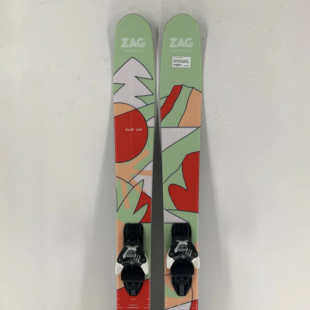2026 Zag Slap 104 w/ Salomon Warden 13 Demo Bindings