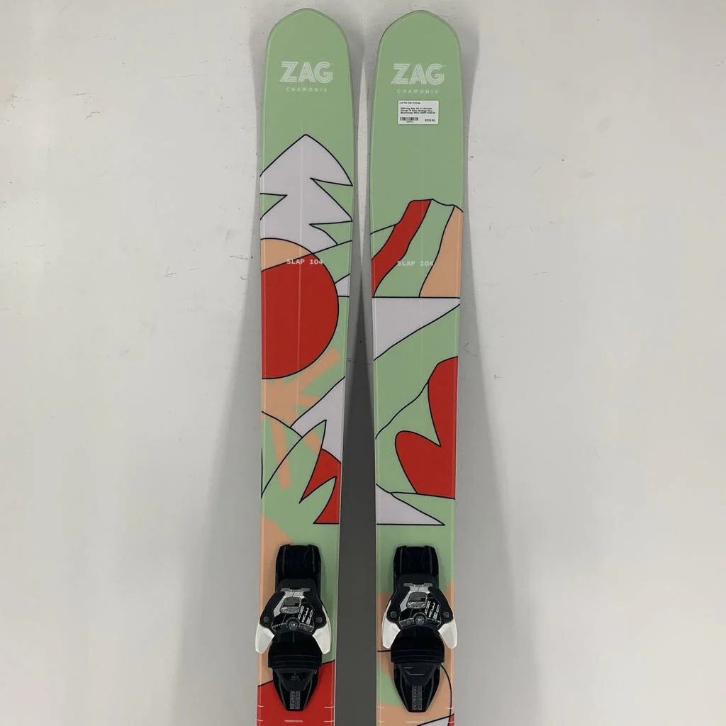2026 Zag Slap 104 w/ Salomon Warden 13 Demo Bindings - Image 13