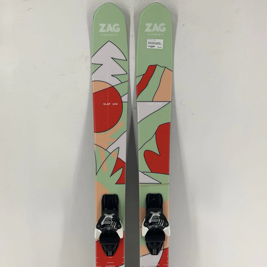 2026 Zag Slap 104 w/ Salomon Warden 13 Demo Bindings - Image 5