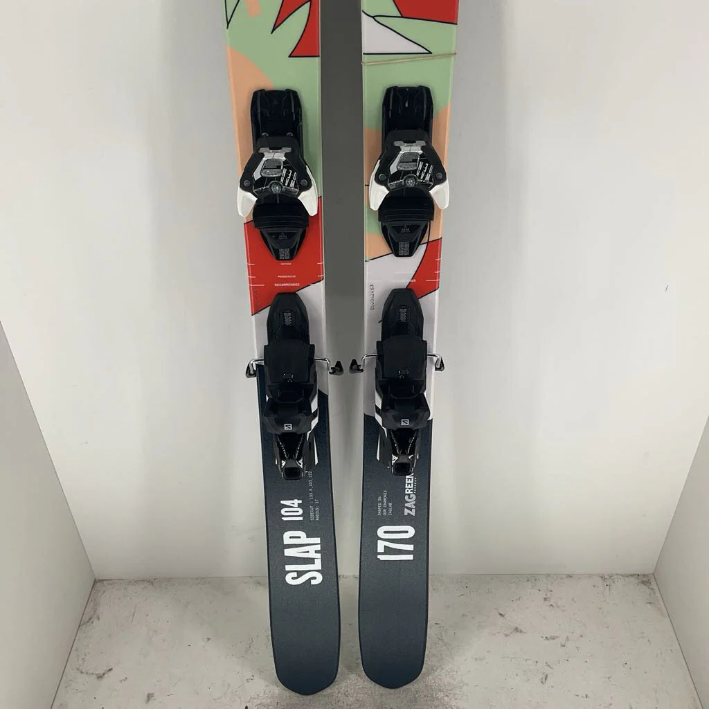 2026 Zag Slap 104 w/ Salomon Warden 13 Demo Bindings - Image 6