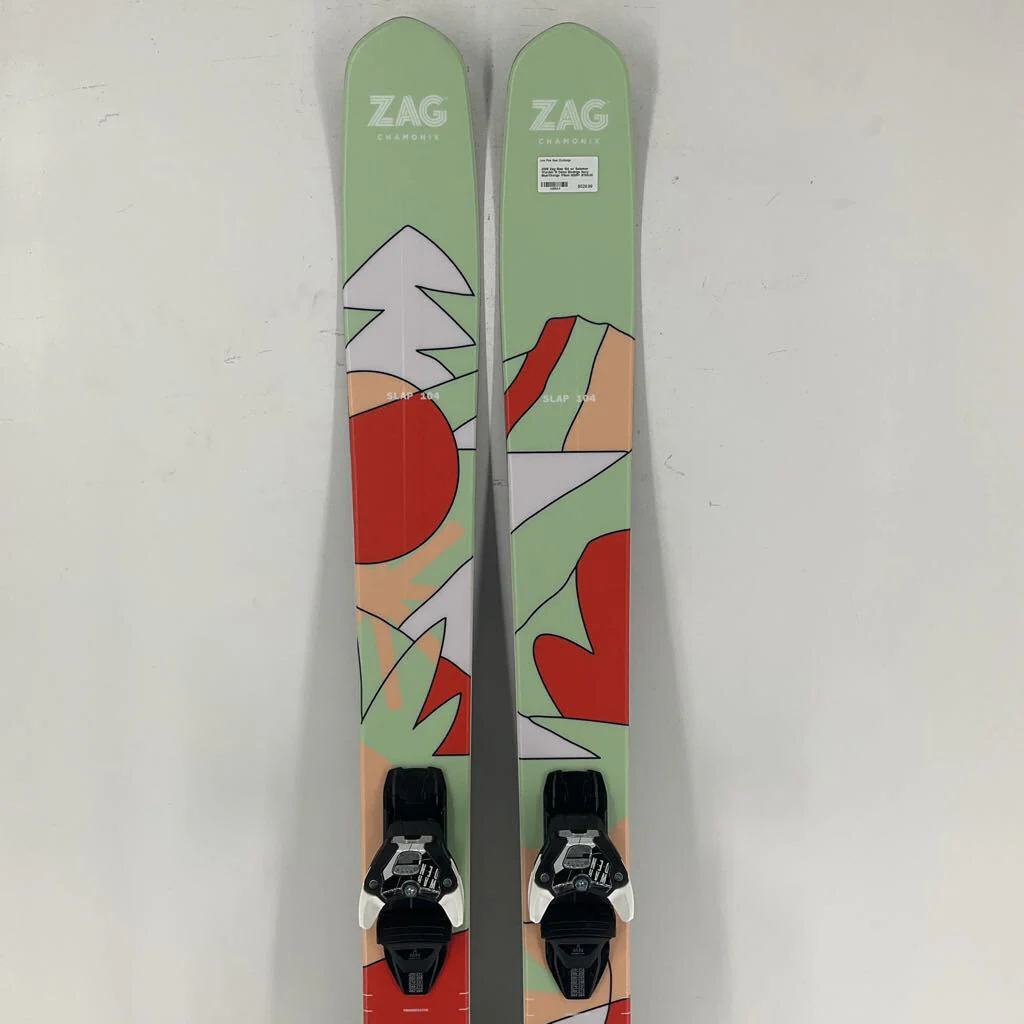 2026 Zag Slap 104 w/ Salomon Warden 13 Demo Bindings - Image 9
