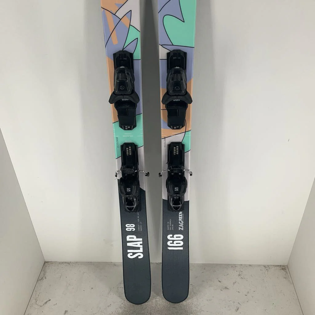 2026 Zag Women's Slap 98 w/ Salomon M11 Demo Bindings - Image 2