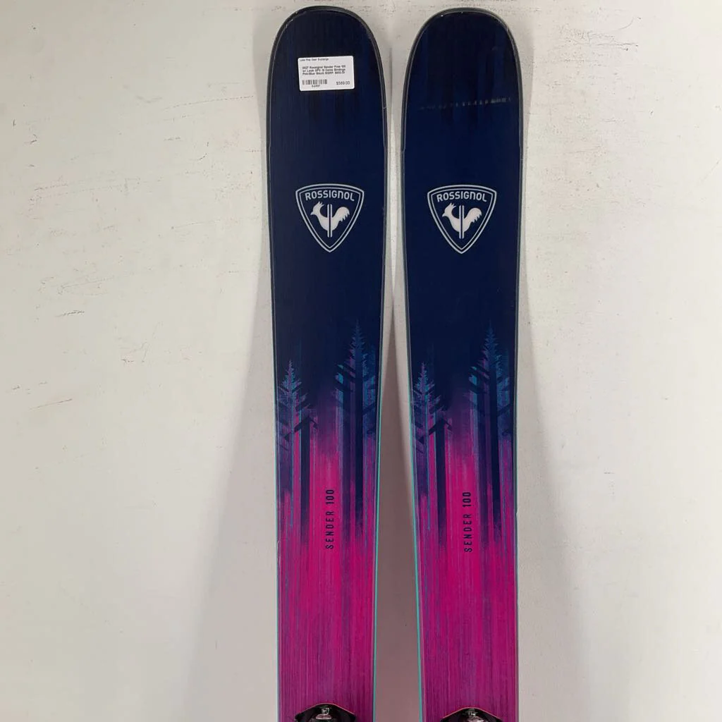 2027 Rossignol Sender Free 100 w/ Look SPX 12 Demo Bindings - Image 13