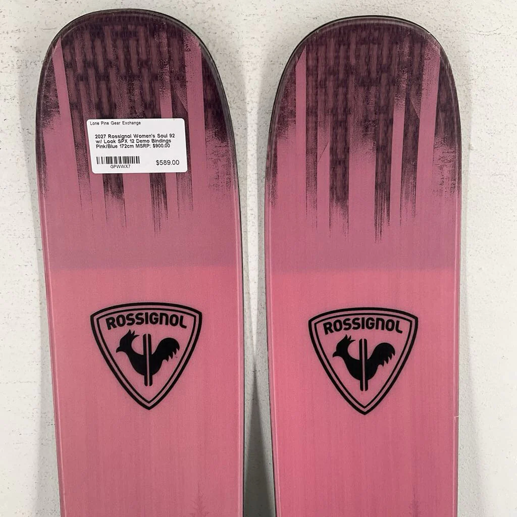 2027 Rossignol Women's Soul 92 w/ Look SPX 12 Demo Bindings - Image 3