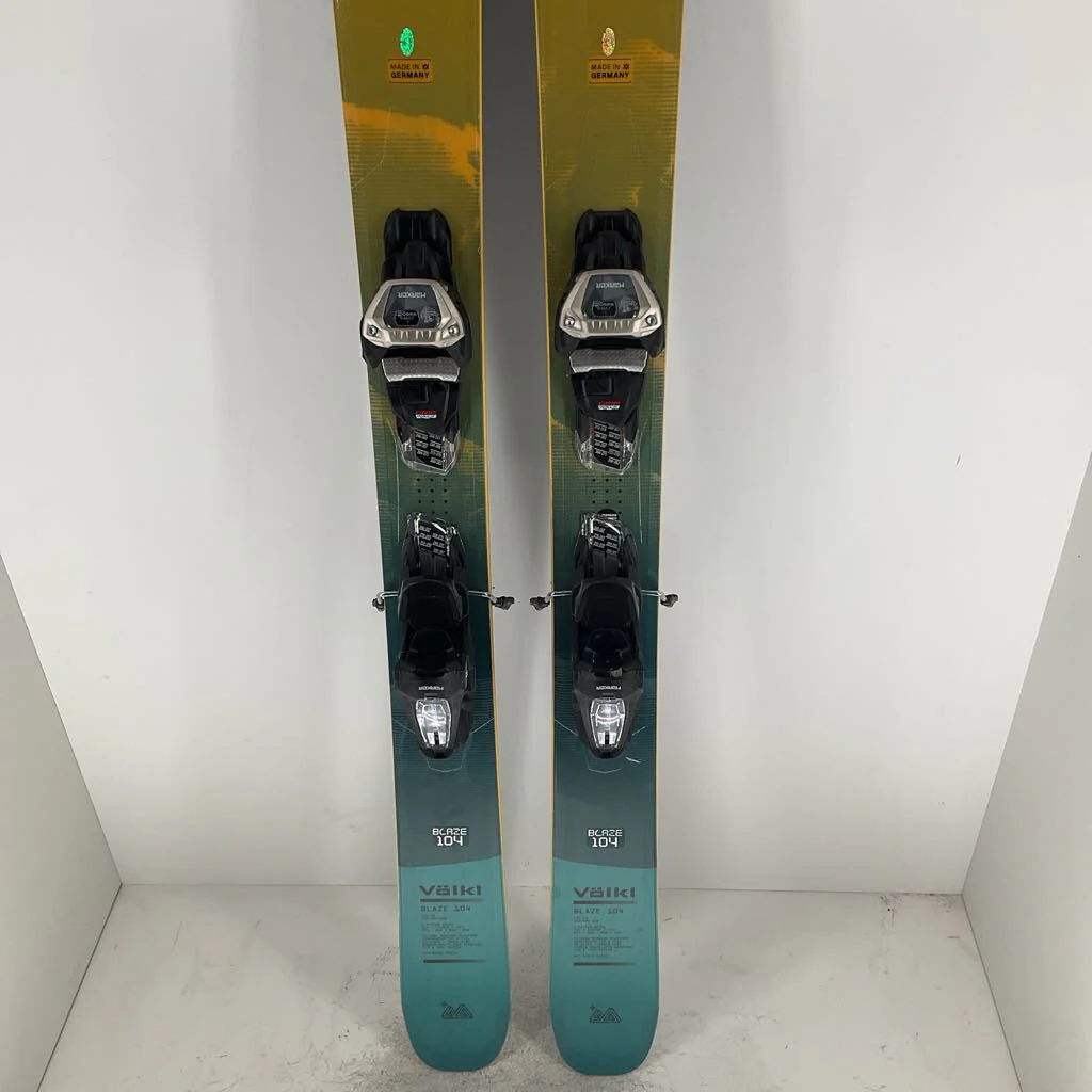 2027 Volkl Blaze 104 w/ Marker Griffon 13 Demo Bindings - Image 2