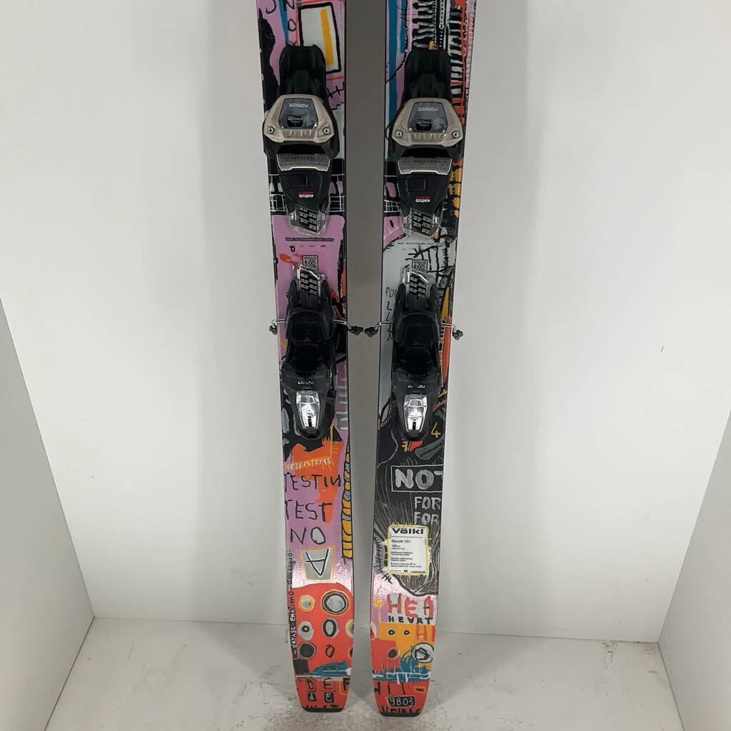 2027 Volkl Revolt 101 w/ Marker Griffon 13 Demo Bindings - Image 6