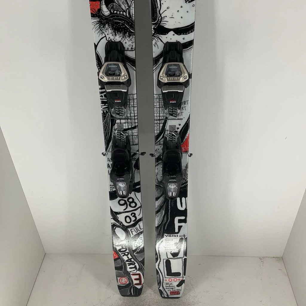 2027 Volkl Revolt 114 w/ Marker Griffon 13 Demo Bindings - Image 2