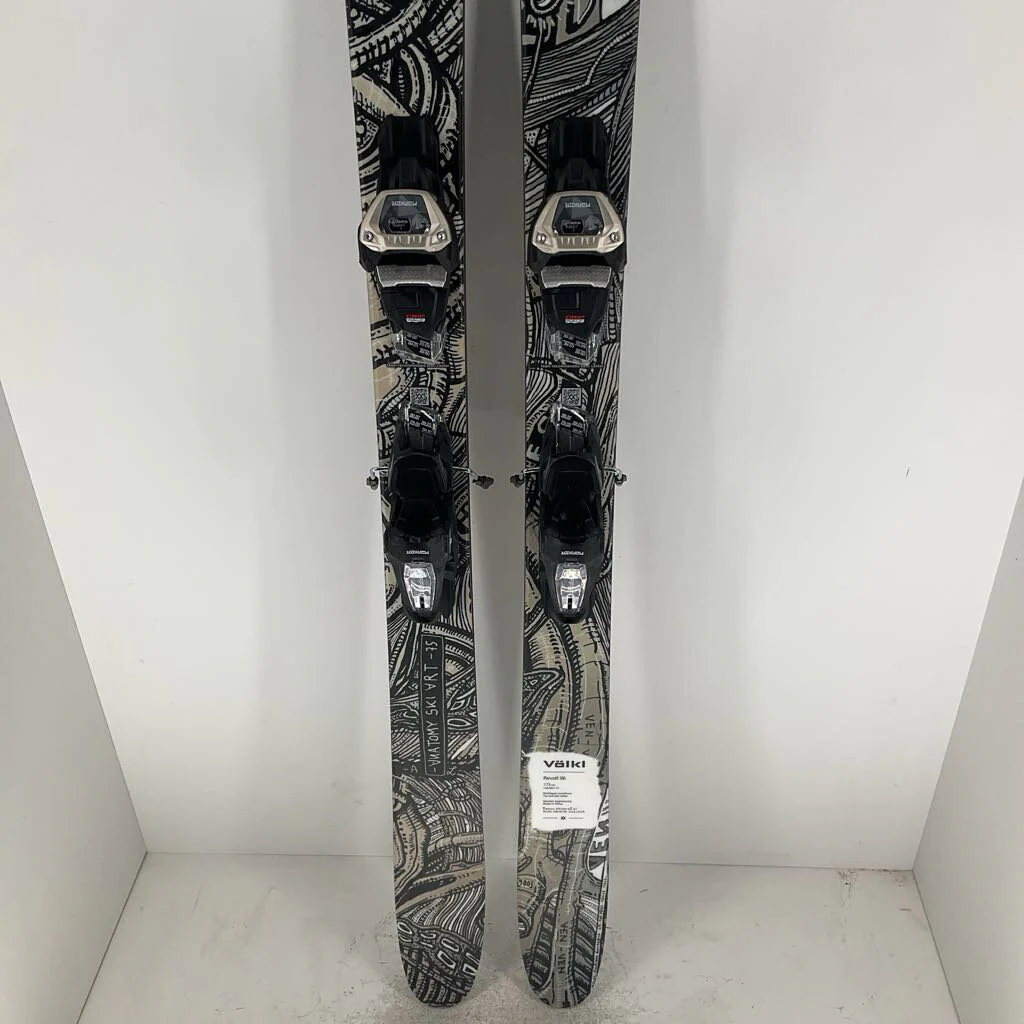 2027 Volkl Revolt 96 w/ Marker Griffon 13 Demo Bindings - Image 2