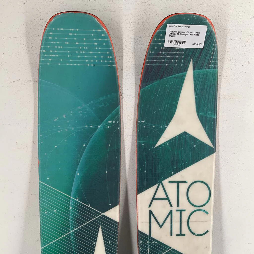 Atomic Century 102 w/ Tyrolia Attack 13 Bindings - Image 3