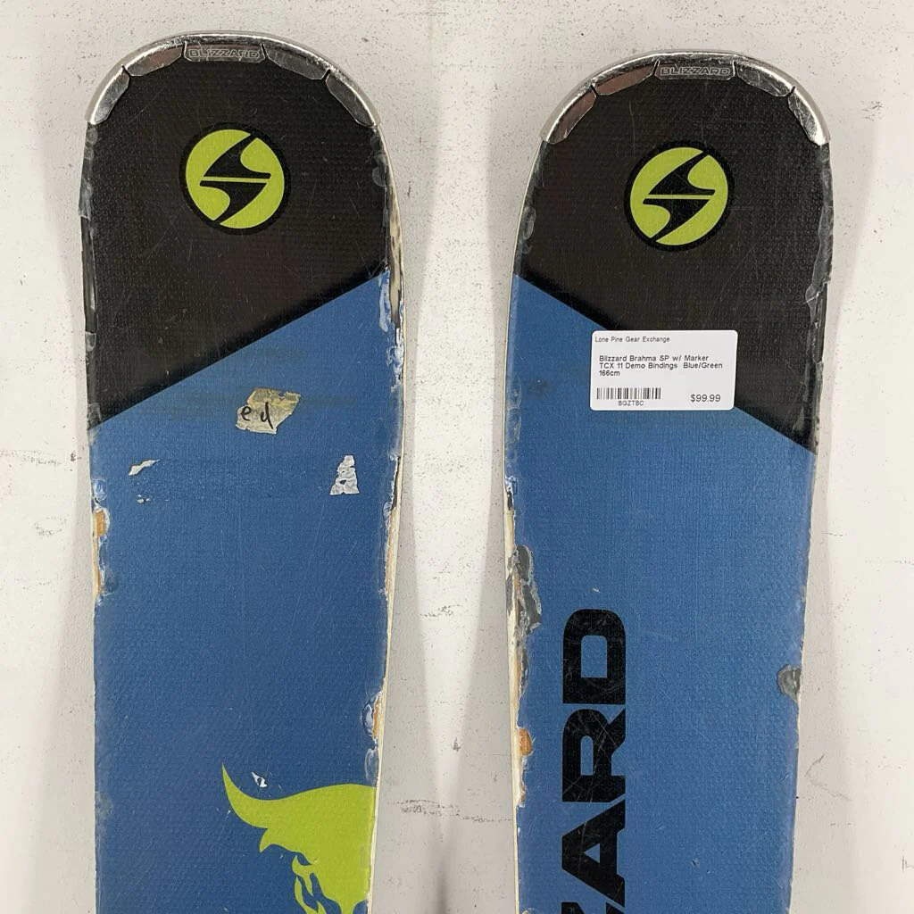 Blizzard Brahma SP w/ Marker TCX 11 Demo Bindings - Image 5