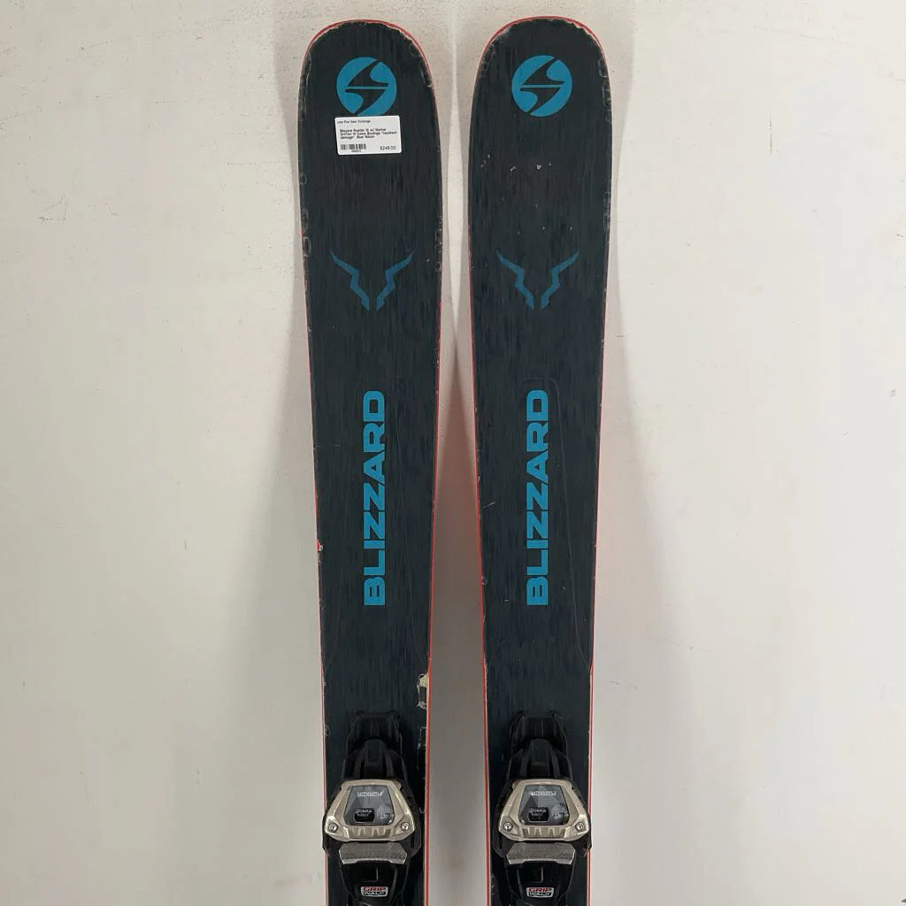 Blizzard Rustler 10 w/ Marker Griffon 13 Demo Bindings *topsheet damage*