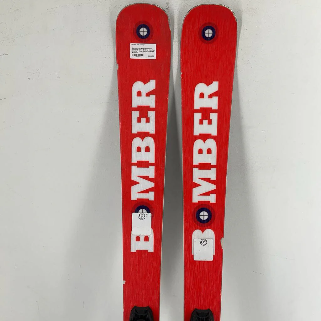 Bomber Pro Terrain w/ Marker Griffon 13 Demo Bindings *topsheet chipping*