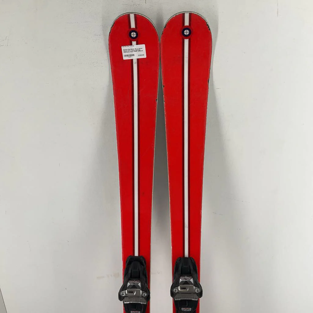 Bomber Red Baron 78 w/ Marker Squire TCX 11 Demo Bindings