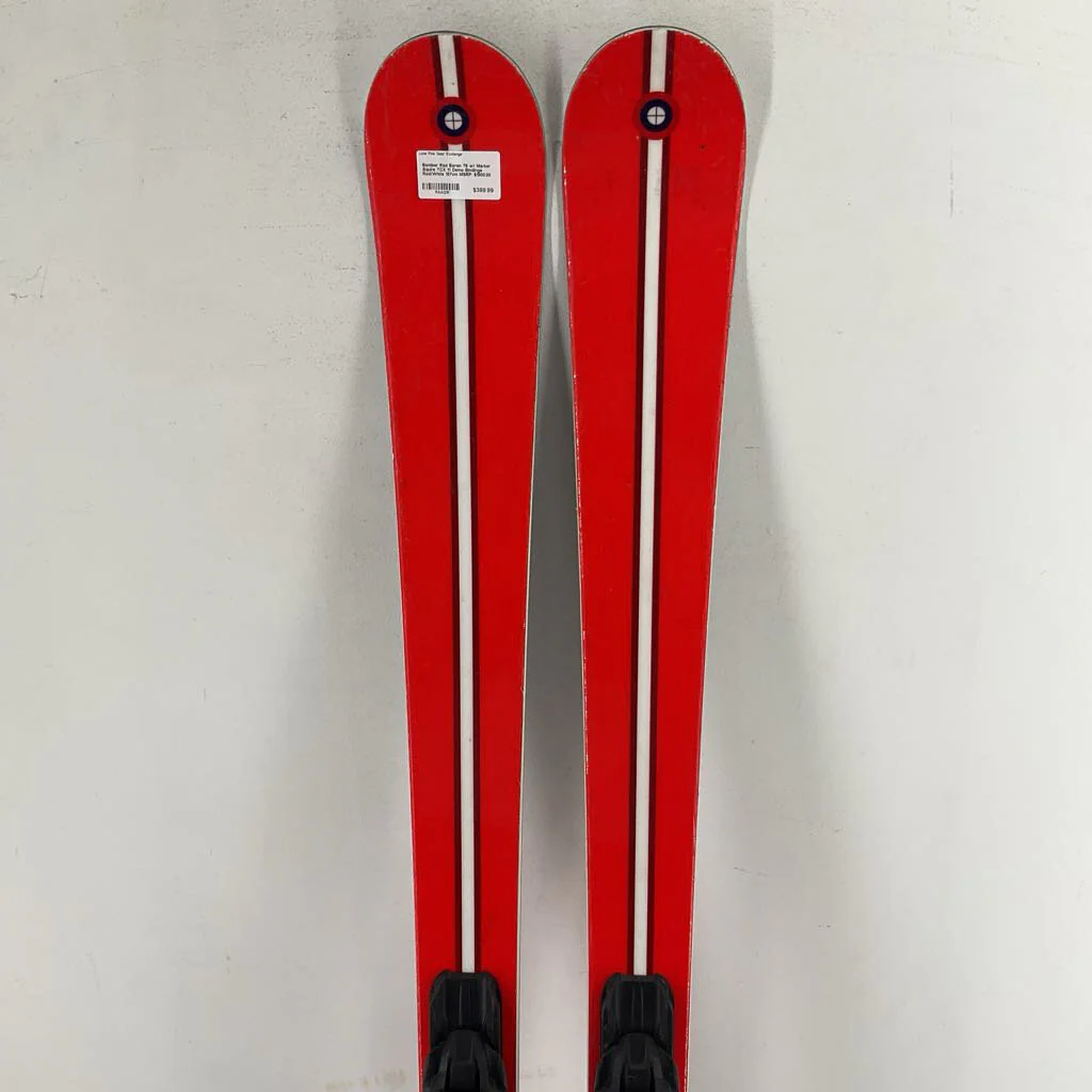 Bomber Red Baron 78 w/ Marker Squire TCX 11 Demo Bindings - Image 6