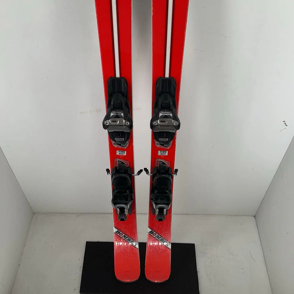 Bomber Red Baron 78 w/ Marker Squire TCX 11 Demo Bindings - Image 7