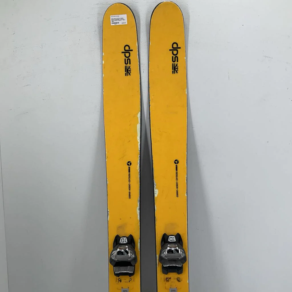 DPS Wailer 112 RP w/ Marker Griffon 13 Bindings *2 mounts, major topsheet chipping*