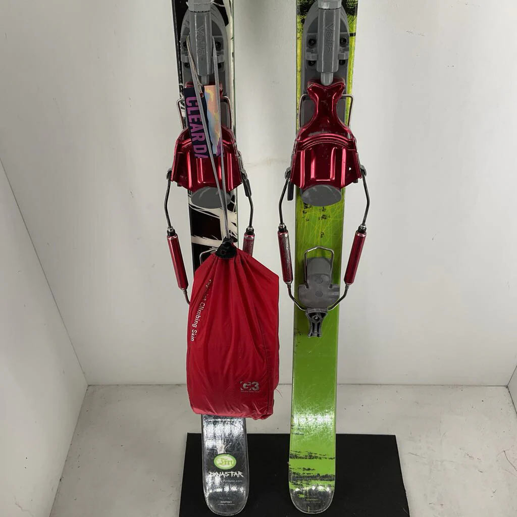Dynastar Trouble Maker w/ Voile Hardwire CRB Telemark Bindings w/ G3 Climbing Skins - Image 2