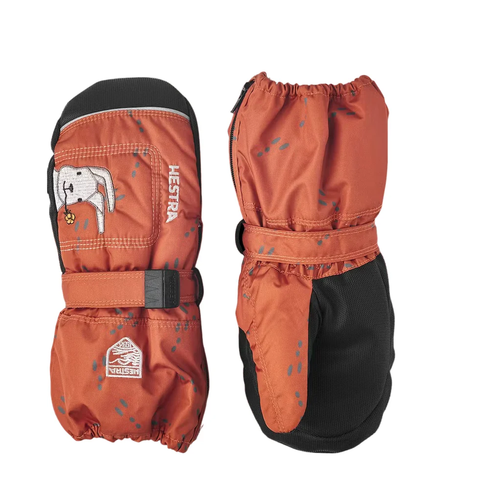 Hestra Juniors Baby Zip Long Mitt - Image 2