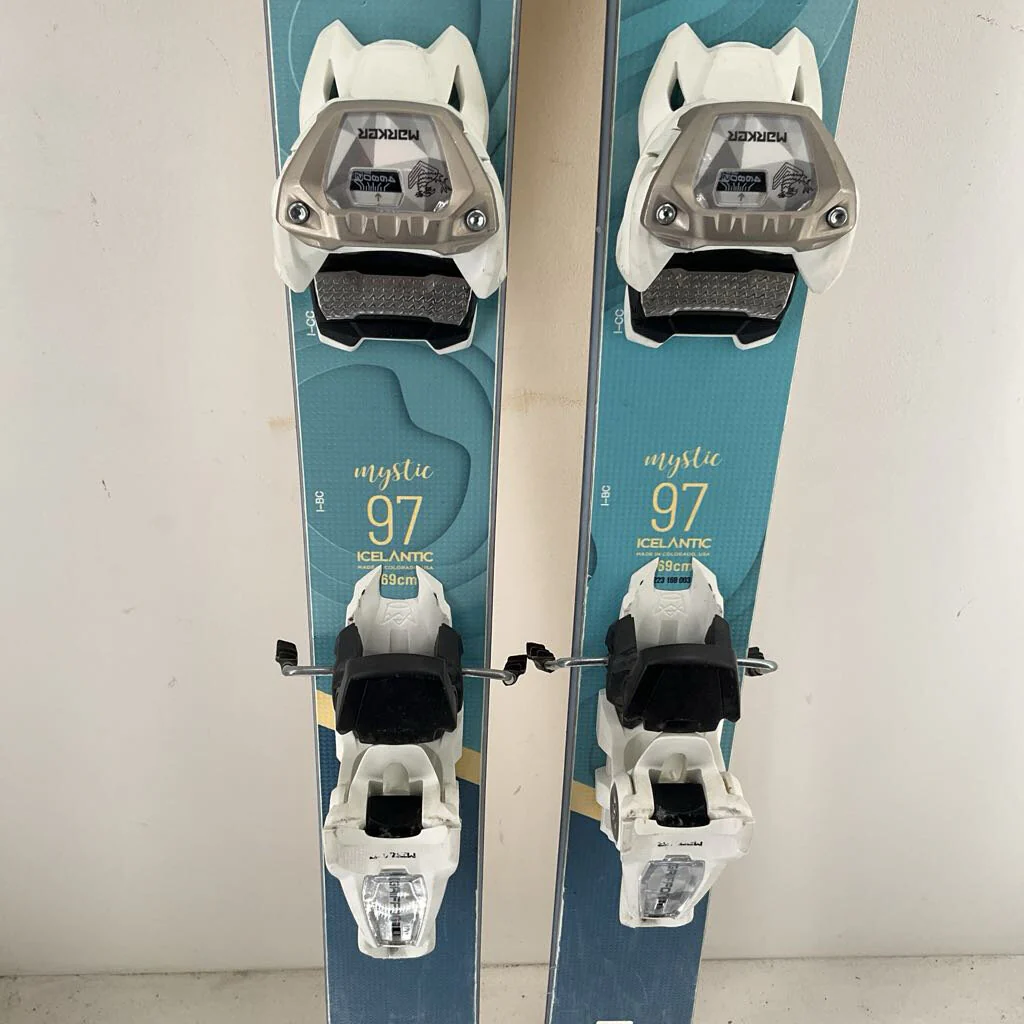 Icelantic Mystic 97 w/ Marker Griffon 13 Bindings - Image 5
