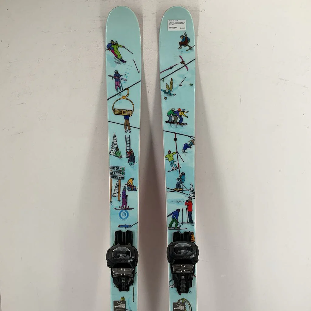 J Skis The Joyride "Yard Sale" w/ Tyrolia Attack 13 Demo Bindings
