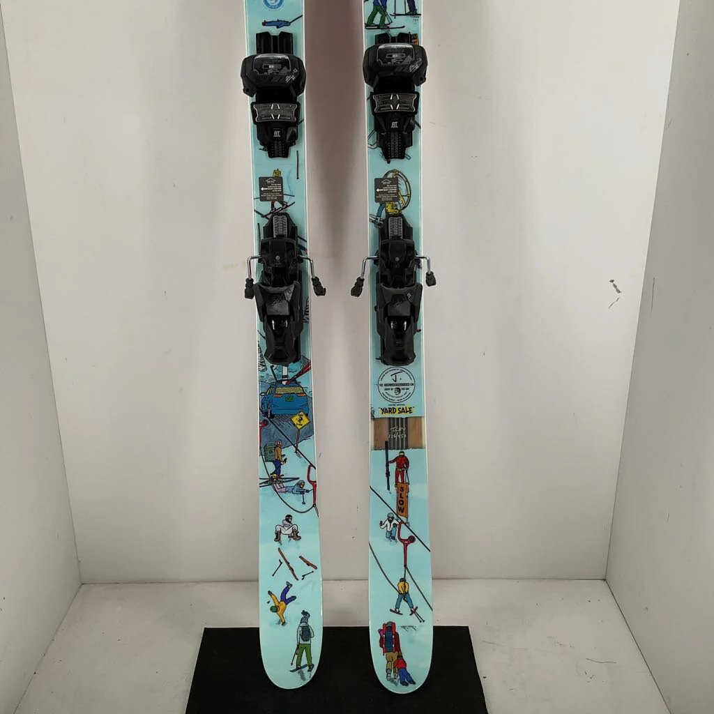 J Skis The Joyride "Yard Sale" w/ Tyrolia Attack 13 Demo Bindings - Image 2
