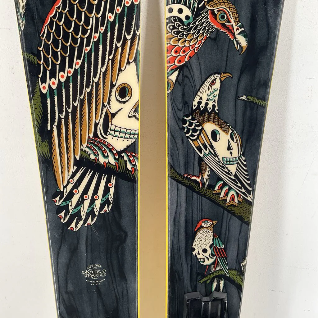 J Skis The Slacker "Flock" w/ Tyrolia Attack LYT 11 Demo Bindiongs - Image 4