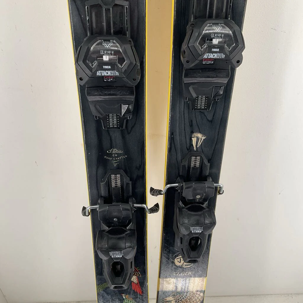 J Skis The Slacker "Flock" w/ Tyrolia Attack LYT 11 Demo Bindiongs - Image 5
