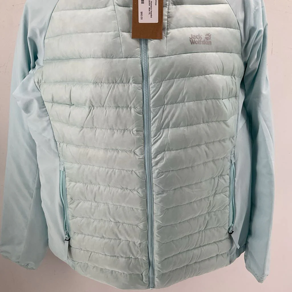 Jack Wolfskin Women's Hooded Hybrid Puffy Jacket - Image 3