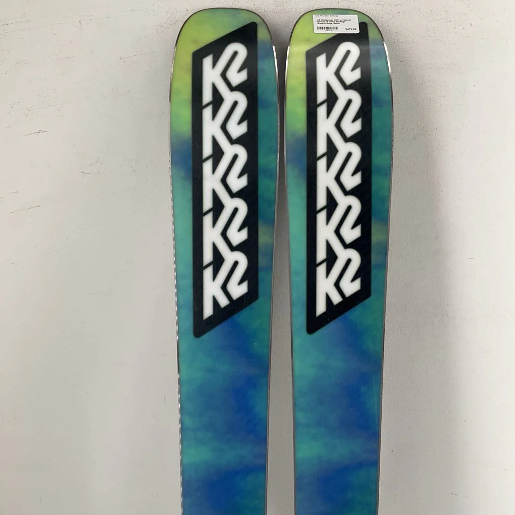 K2 Mindbender 99Ti w/ Marker Griffon 13 Demo Bindings *Top Sheet Damage* - Image 3