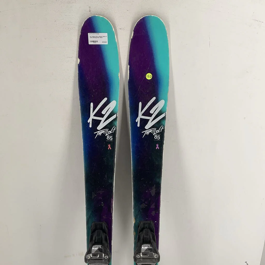K2 Thrilluvit 85 w/ Marker Squire 11 Demo Bindings