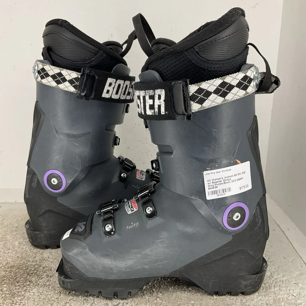 K2 Women's Anthem 85 LV GW w/ Booster Straps *shell punches* - Image 2
