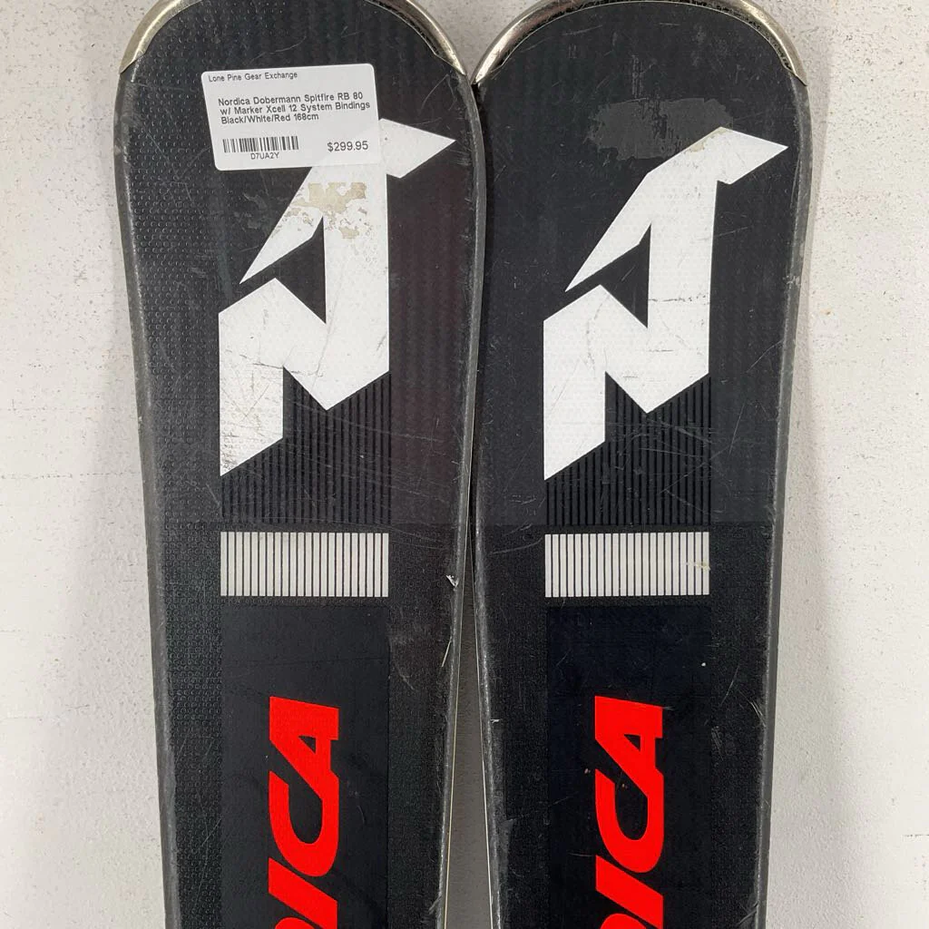 Nordica Dobermann Spitfire RB 80 w/ Marker Xcell 12 System Bindings - Image 3