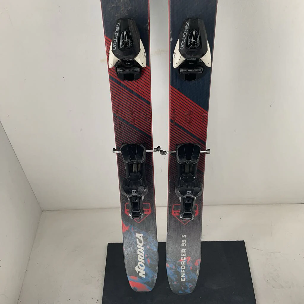 Nordica Enforcer 95 S w/ Salomon 7 GW Bindings - Image 2