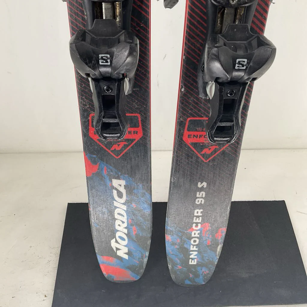 Nordica Enforcer 95 S w/ Salomon 7 GW Bindings - Image 6