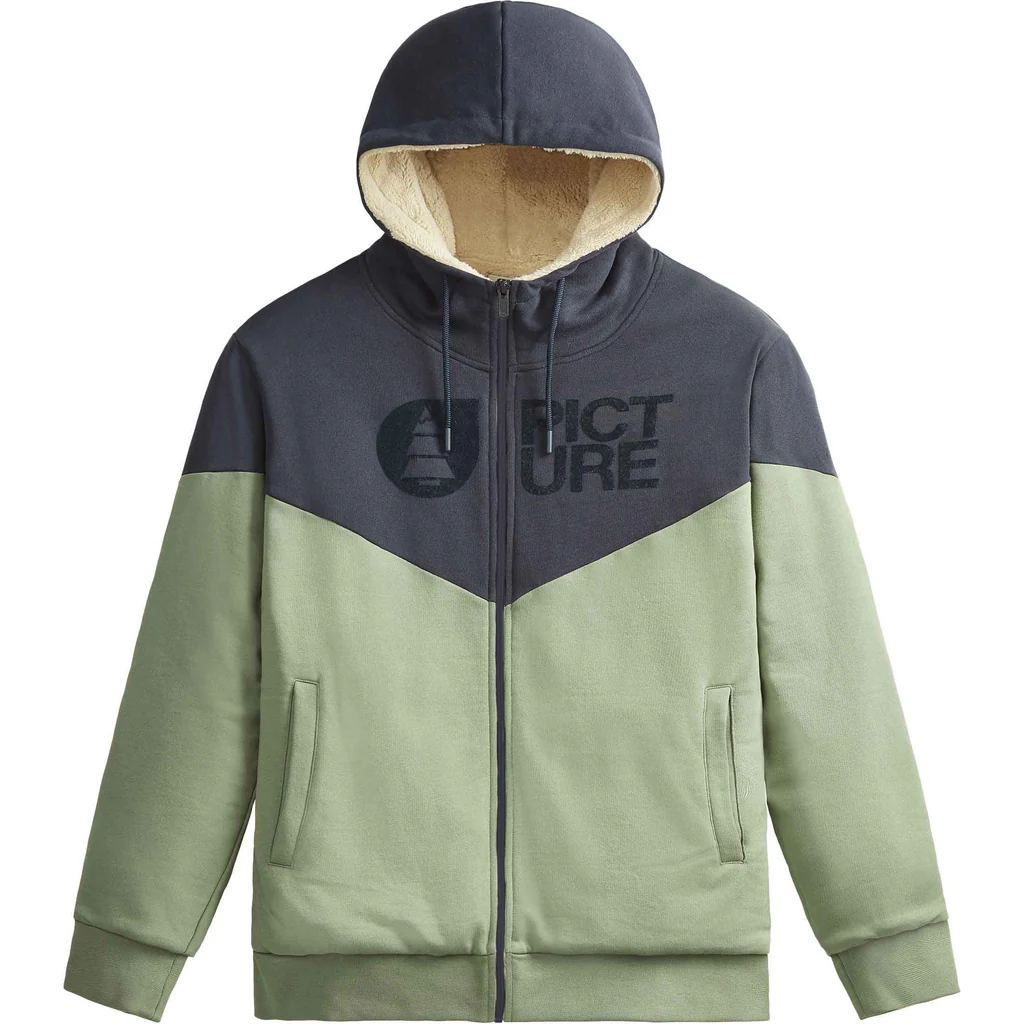 Picture Organic Men's Basement Plush Zip Hoodie