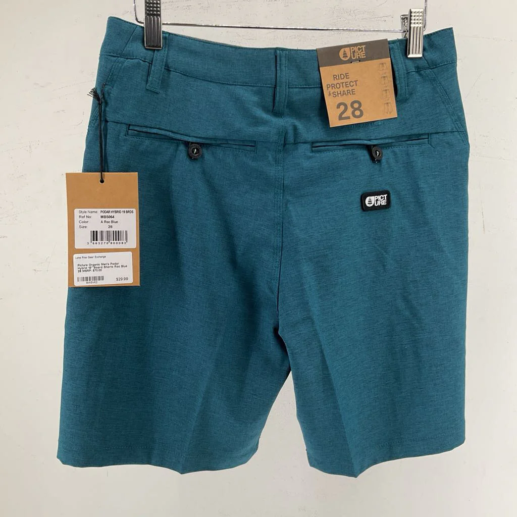 Picture Organic Men's Podar Hybrid 19" Board Shorts - Image 2