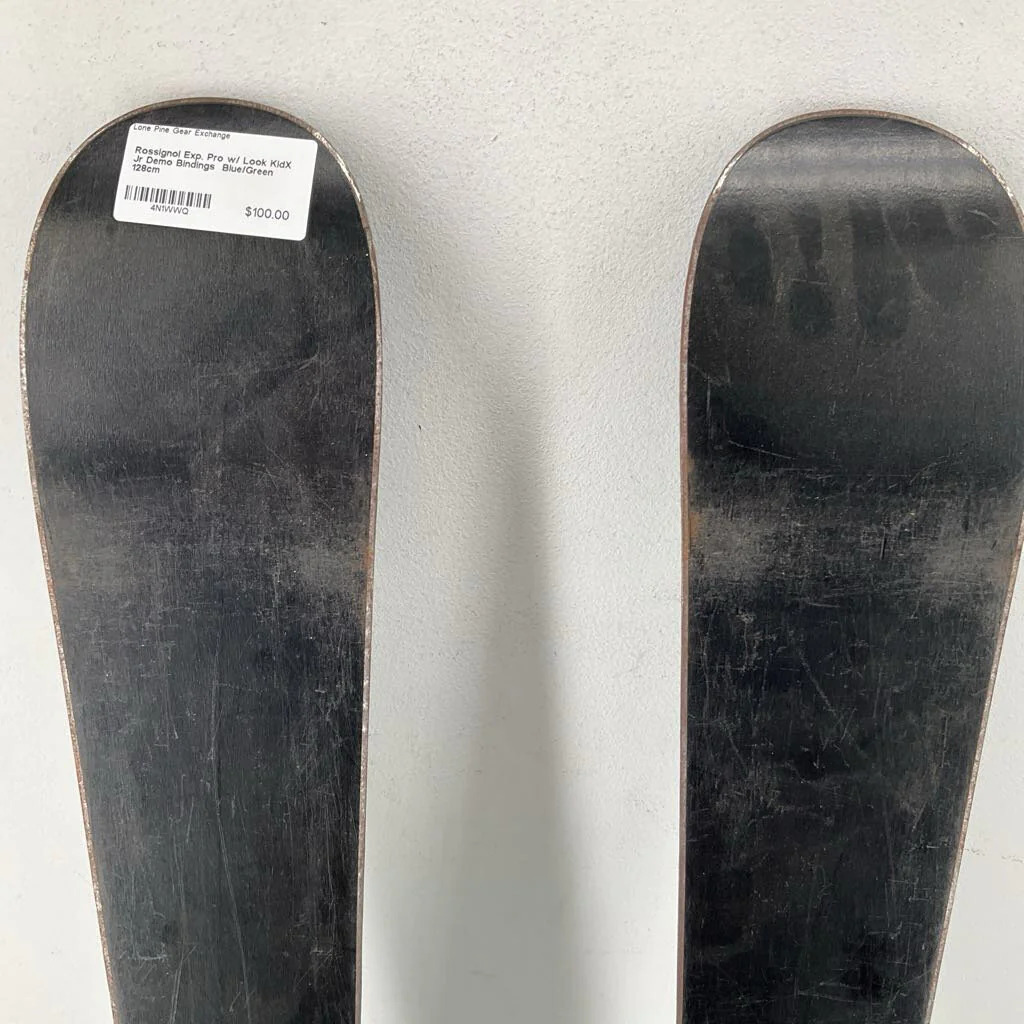 Rossignol Exp. Pro w/ Look KidX Jr Demo Bindings - Image 6