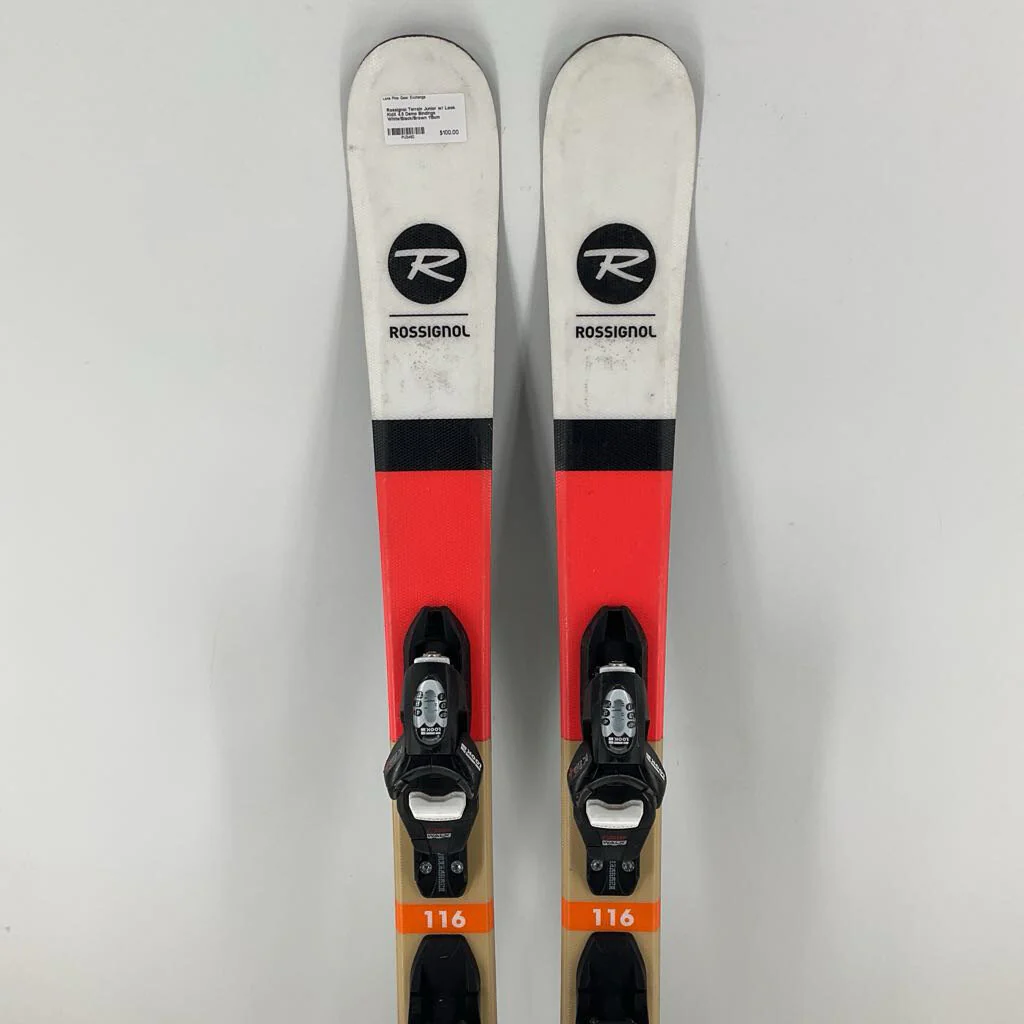 Rossignol Terrain Junior w/ Look KidX 4.5 Demo Bindings - Image 13