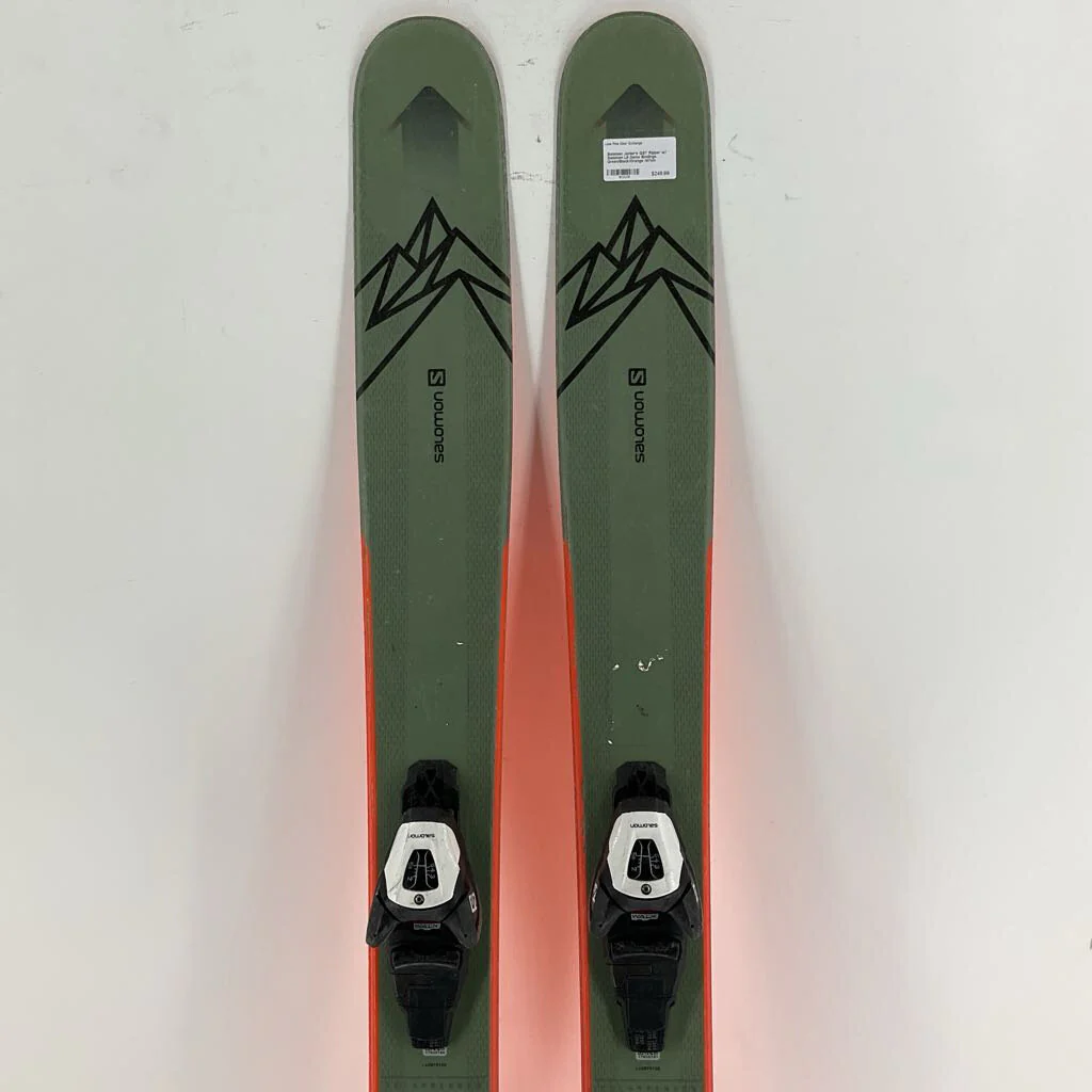 Salomon Junior's QST Ripper w/ Salomon L6 Demo Bindings