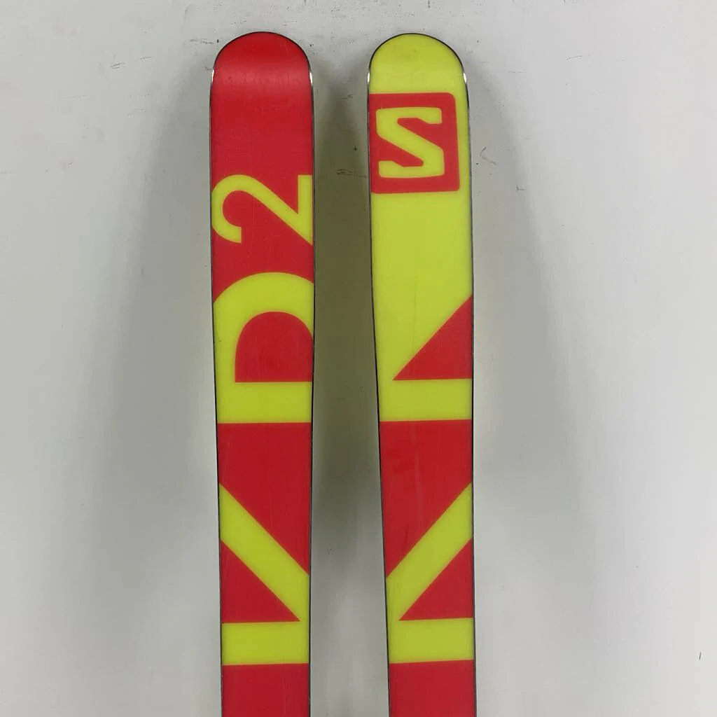 Salomon Junior's Skis w/ Salomon L7 Demo Bindings - Image 3