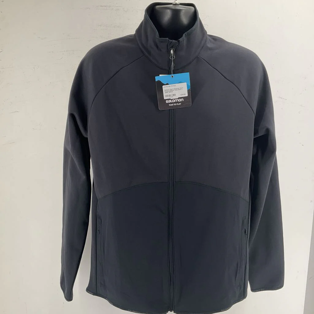 Salomon Men's Essential Warm Full Zip Midlayer