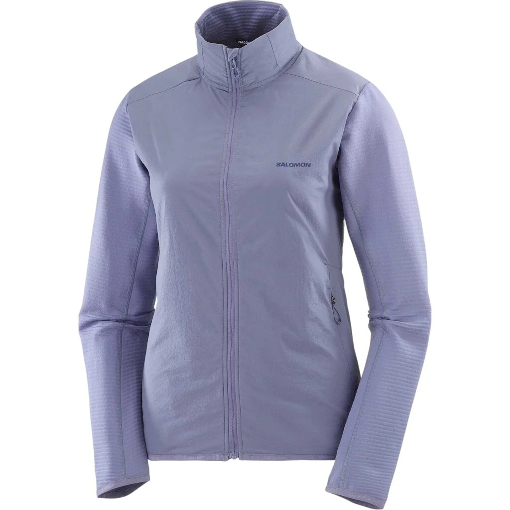 Salomon Women's Lightwarm Hybrid Full Zip Fleece *Floor Model*