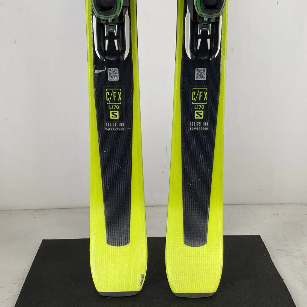 Salomon XDR 79 CFR Skis w/ Salomon Mercury 11 Demo Bindings - Image 3