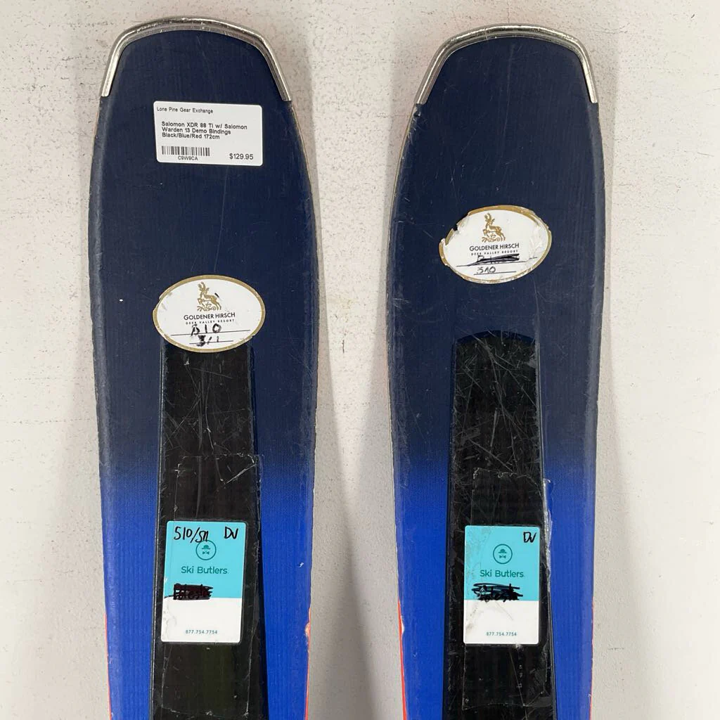 Salomon XDR 88 Ti w/ Salomon Warden 13 Demo Bindings - Image 3