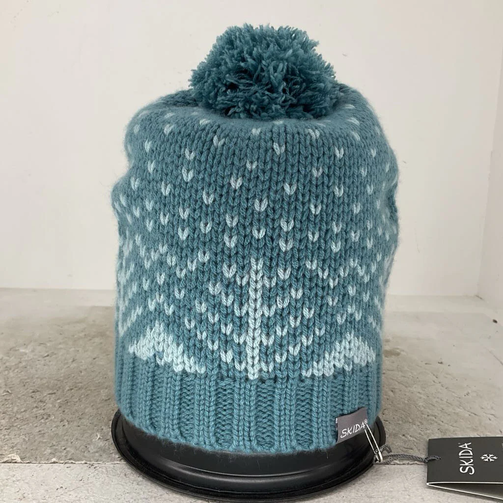 Skida Flurries Pom Cashmere Hat