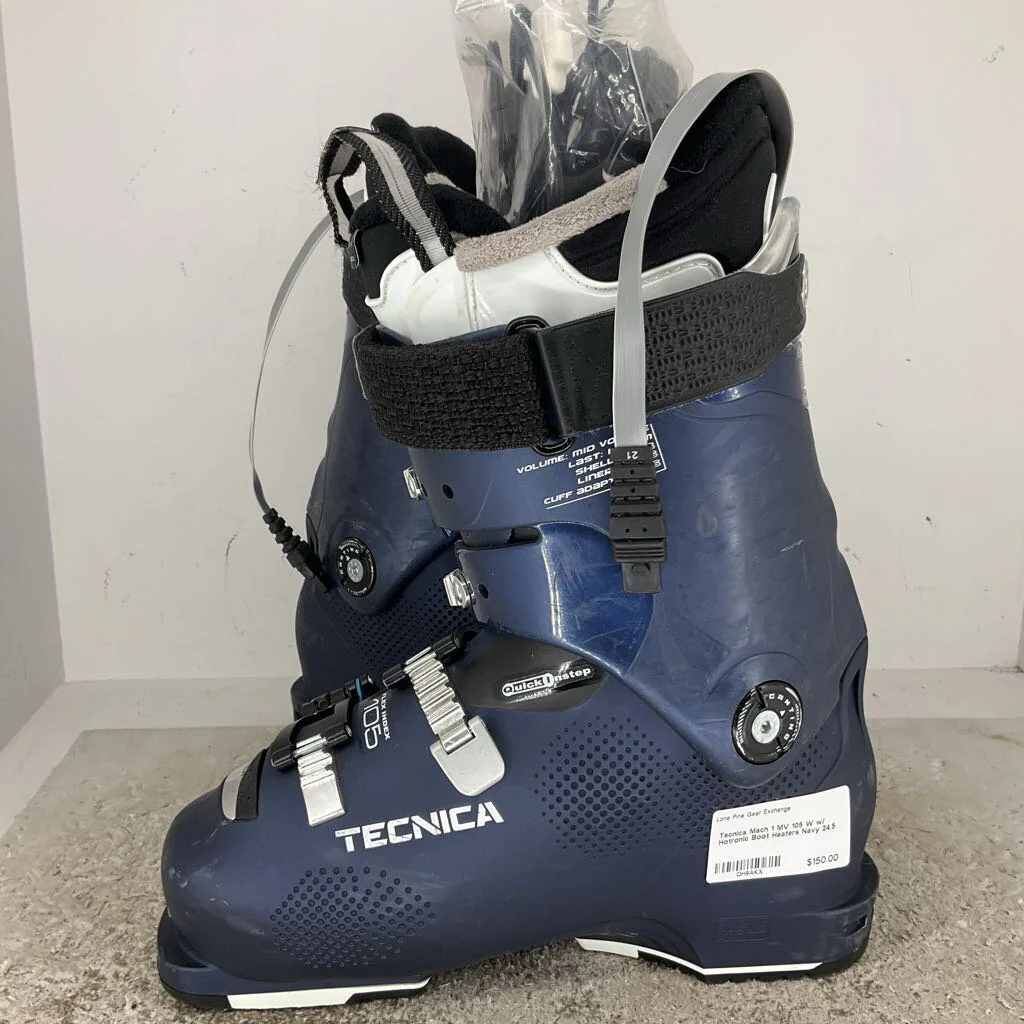 Tecnica Mach 1 MV 105 W w/ Hotronic Boot Heaters - Image 2